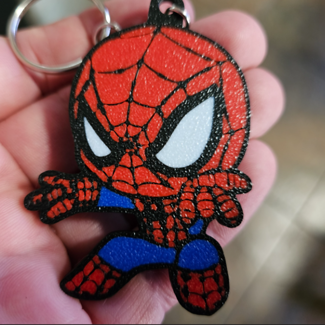 Baby Spiderman Keychain
