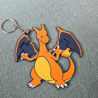 Charizard Flexi Keychain