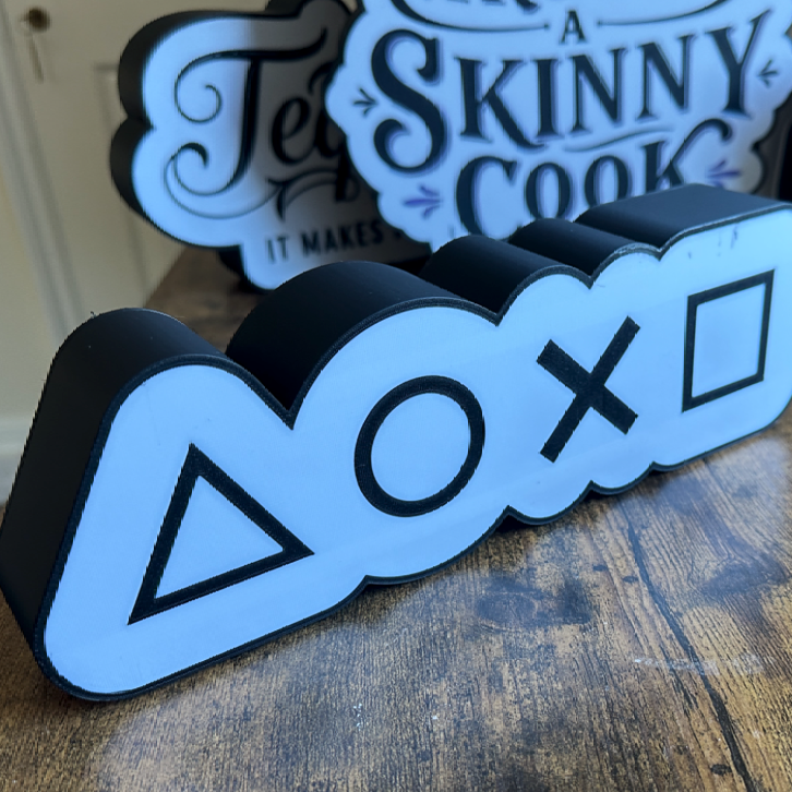 PS Controller Buttons Deco