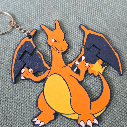 Charizard Flexi Keychain