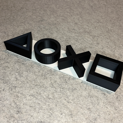 PS5 Symbol Decor