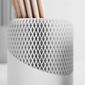 Modern Japandi Pencil Holder